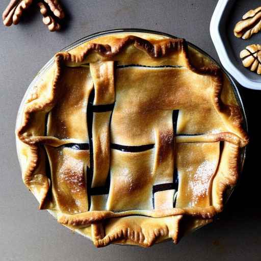 Honey and Walnut Pie