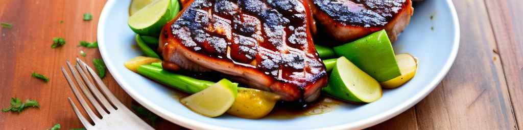 Honey Garlic Glazed Pork Chops