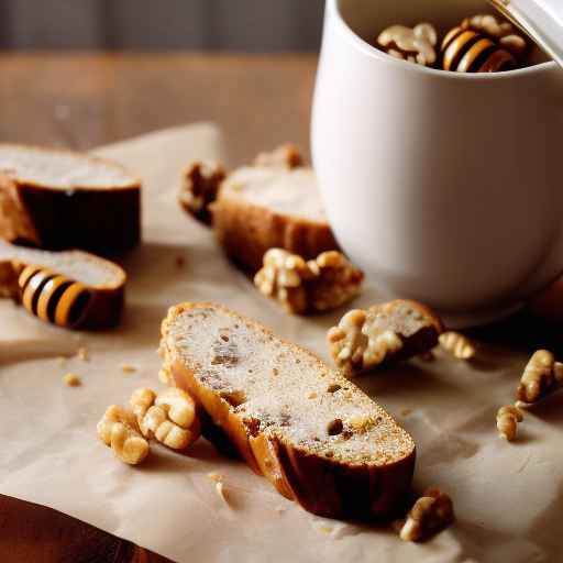 Honey Walnut Biscotti Temptation