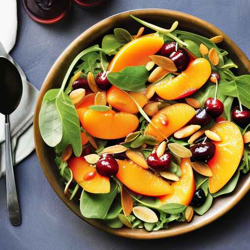 Honeyed Apricot and Cherry Salad