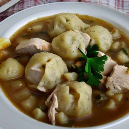 Hungarian Chicken and Dumplings