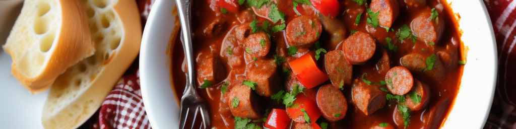 Hungarian Goulash with Smoked Sausage