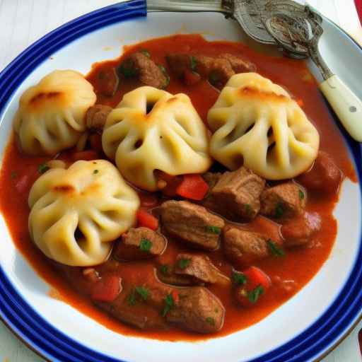 Hungarian Pork Goulash with Dumplings