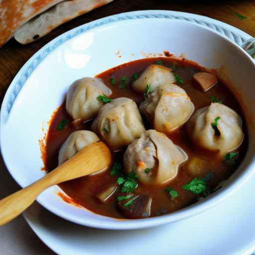 Hungarian Pork Stew with Dumplings