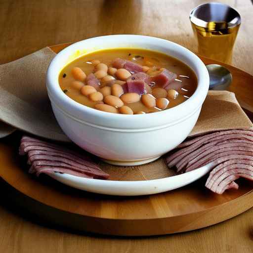 Indiana-style Bean and Ham Soup