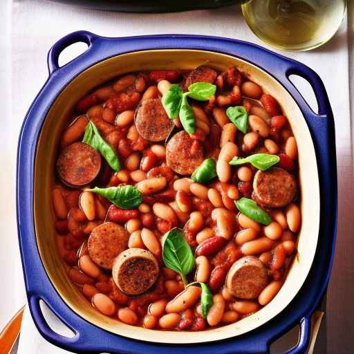 Italian-Style Bean and Sausage Casserole