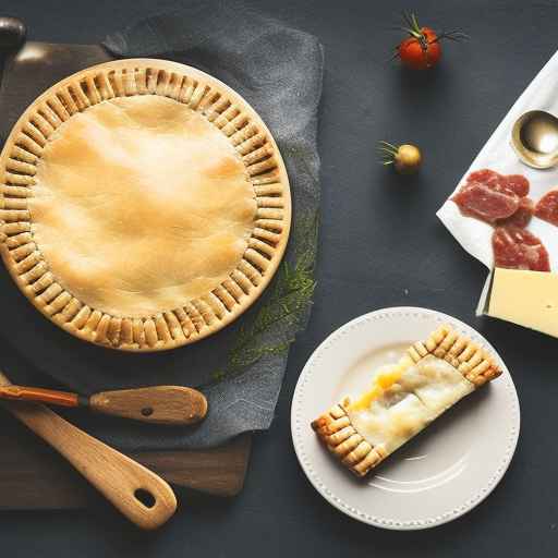 Italian Cheese and Meat Pie