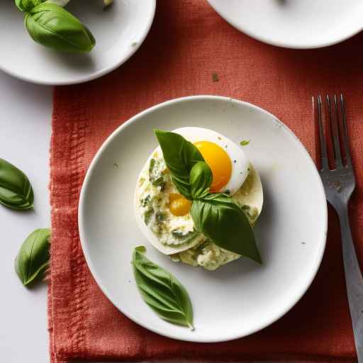 Italian Egg Salad with Sun-Dried Tomatoes and Basil