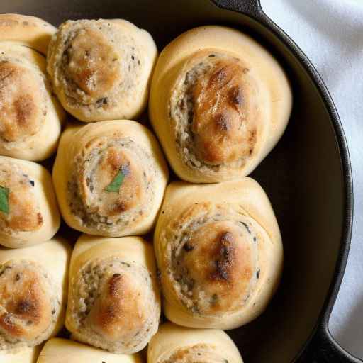 Italian Sausage and Farro Rolls