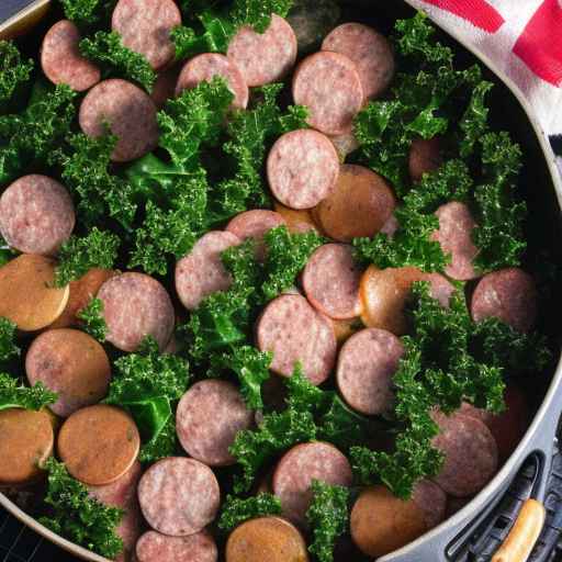 Italian Sausage and Kale Bake