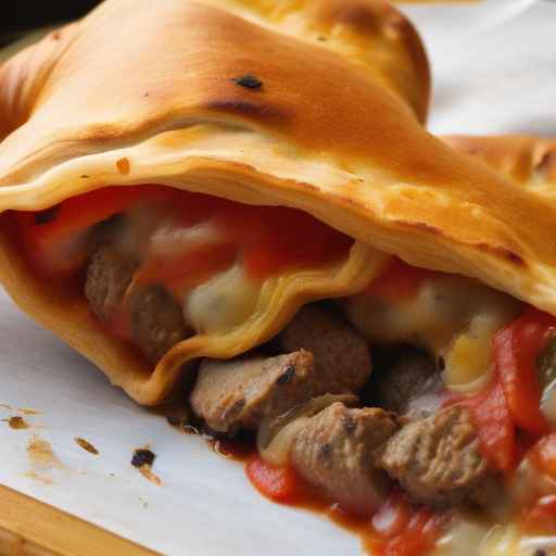 Italian Sausage and Pepper Calzone