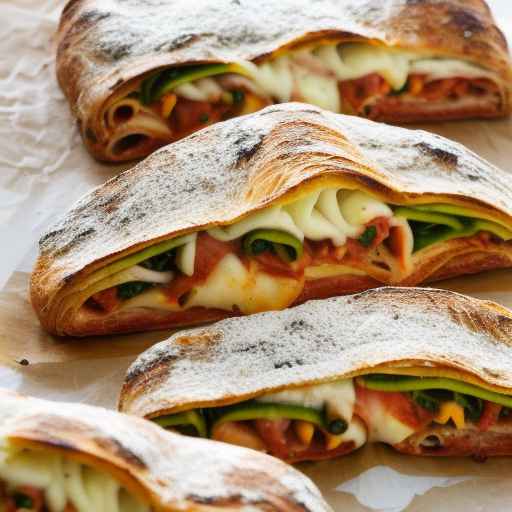 Italian Stromboli with Mozzarella