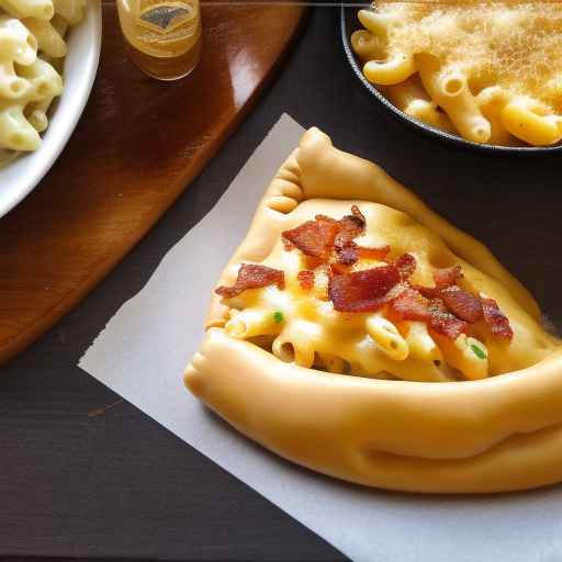 Jalapeno Bacon Mac and Cheese Calzone