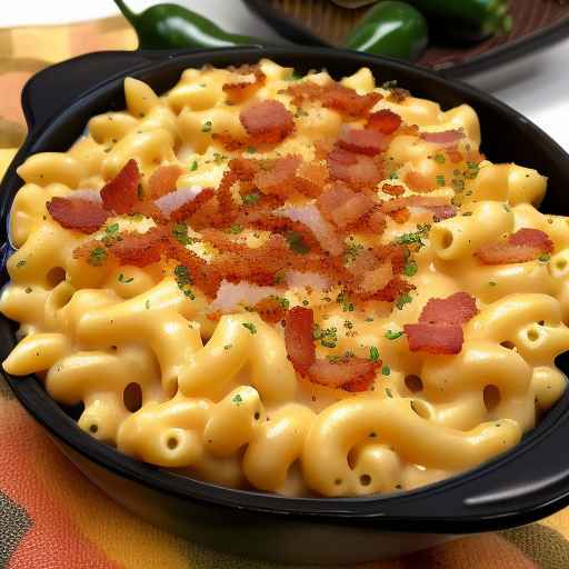 Jalapeno Bacon Mac and Cheese Foldover