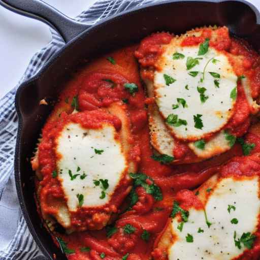 Keto Chicken Parmesan