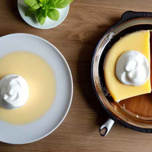 Keto Flan (with heavy cream and erythritol)