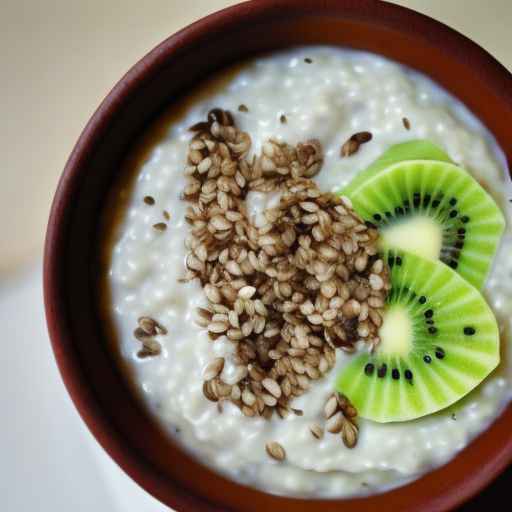 Kiwi and Lime Porridge with Buckwheat