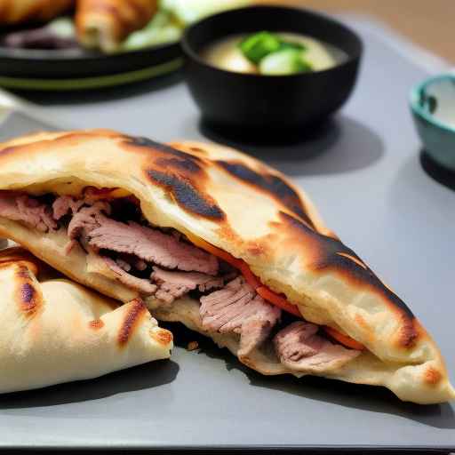 Korean BBQ Calzone