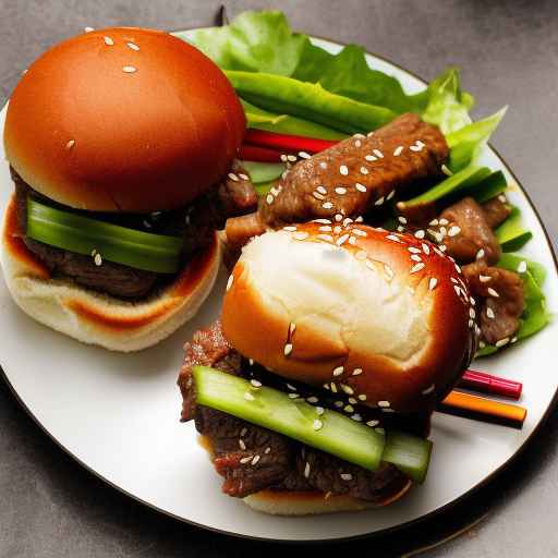 Korean Inspired BBQ Beef Sliders