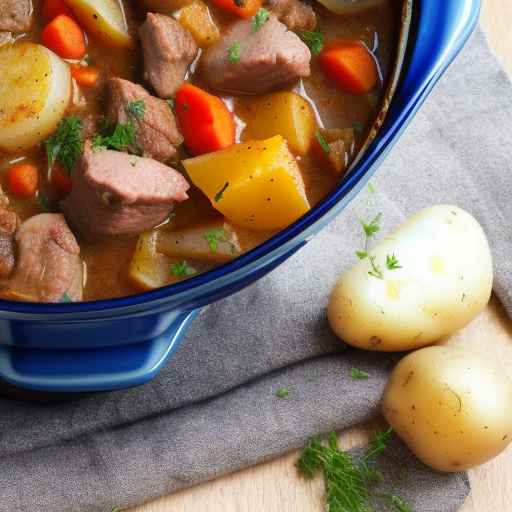 Lamb and Potato Stew with Paprika