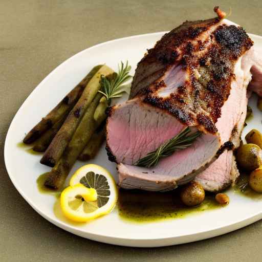 Lemon and Herb Roasted Lamb