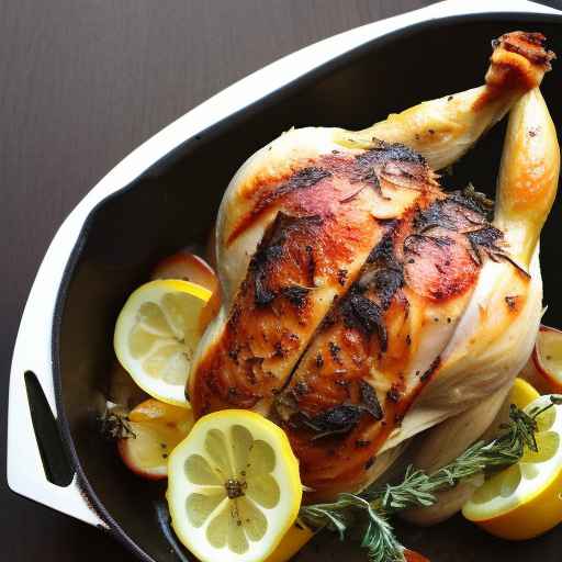 Lemon and Thyme Roast Chicken