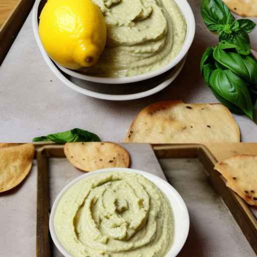 Lemon Basil Hummus