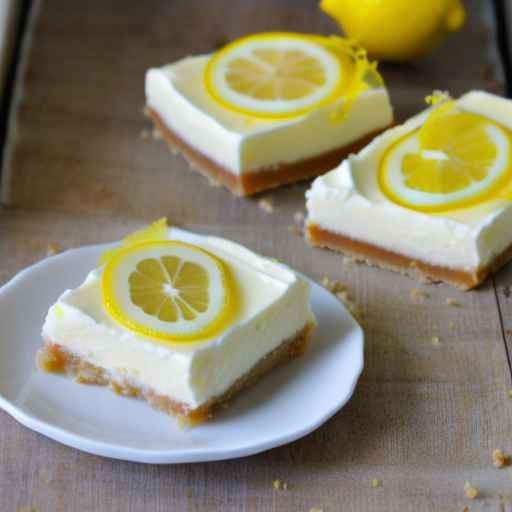 Lemon Cheesecake Bars