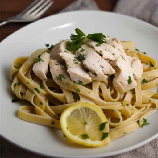 Lemon Chicken Fettuccine