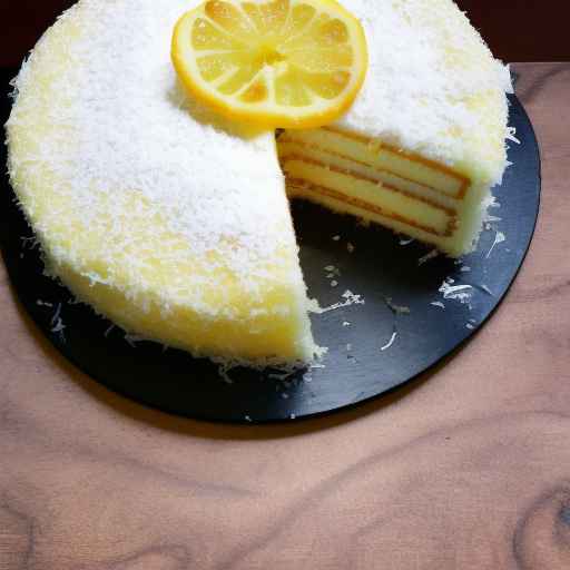 Lemon Coconut Cake