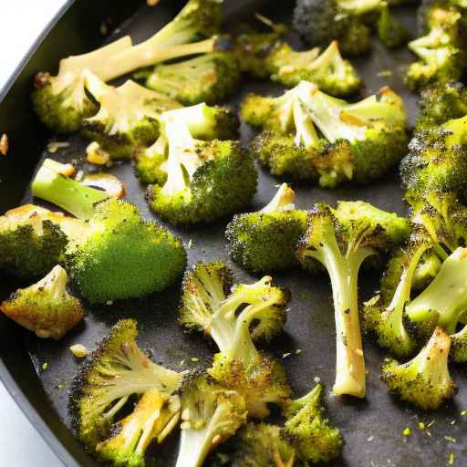 Lemon Garlic Roasted Broccoli