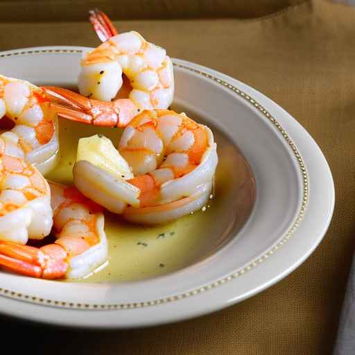 Lemon Garlic Shrimp Ribbons