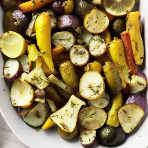 Lemon Herb Roasted Vegetables