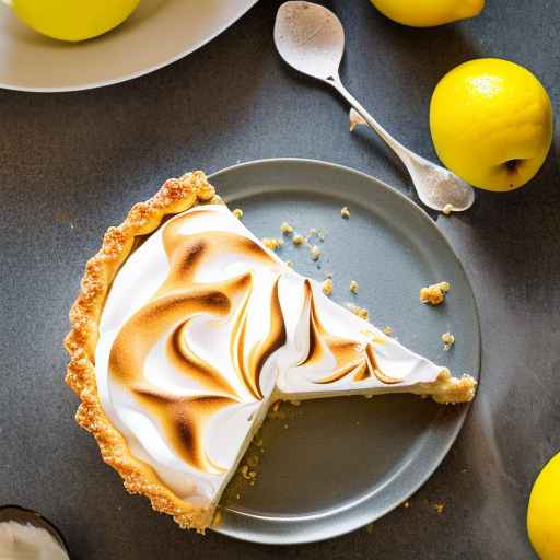 Lemon Meringue Pie with Apples