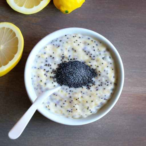 Lemon Poppy Seed Porridge