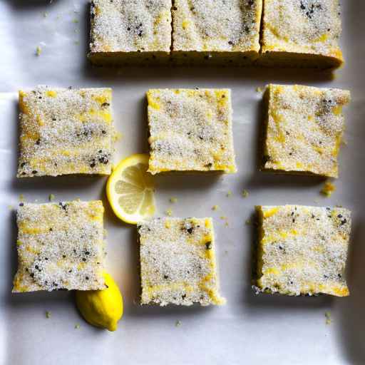 Lemon Poppyseed Bars