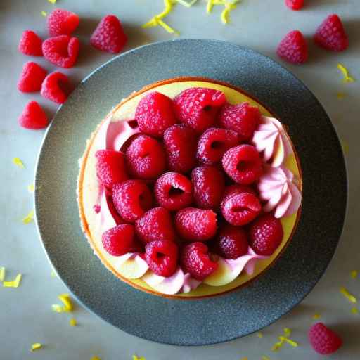 Lemon Raspberry Cake