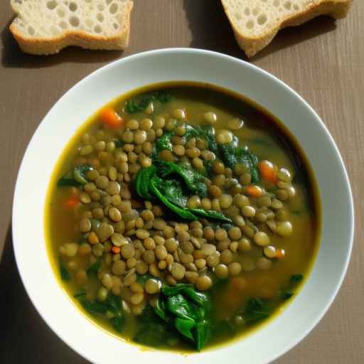 Lentil and Spinach Soup