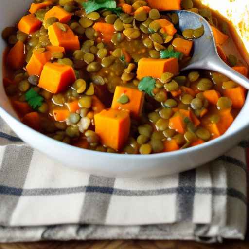 Lentil and Sweet Potato Stew