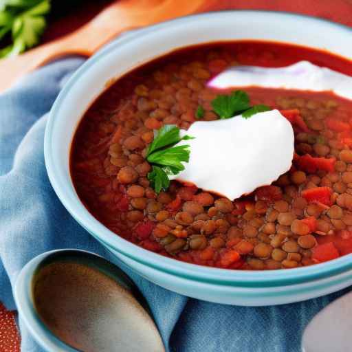 Lentil Borscht