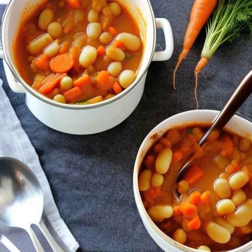 Lima Bean and Carrot Stew