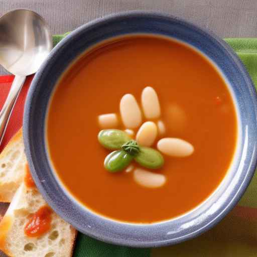 Lima Bean and Tomato Soup