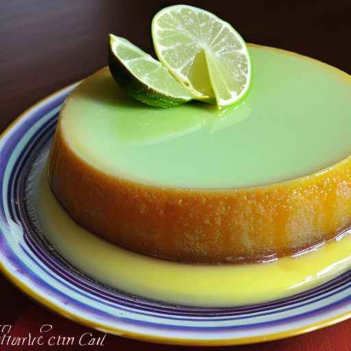 Lime Flan