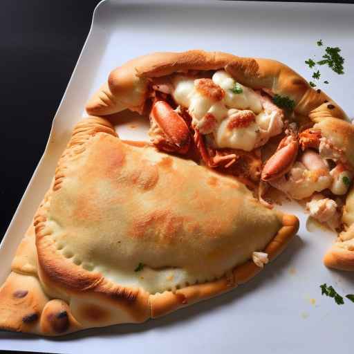 Lobster and Mozzarella Calzone