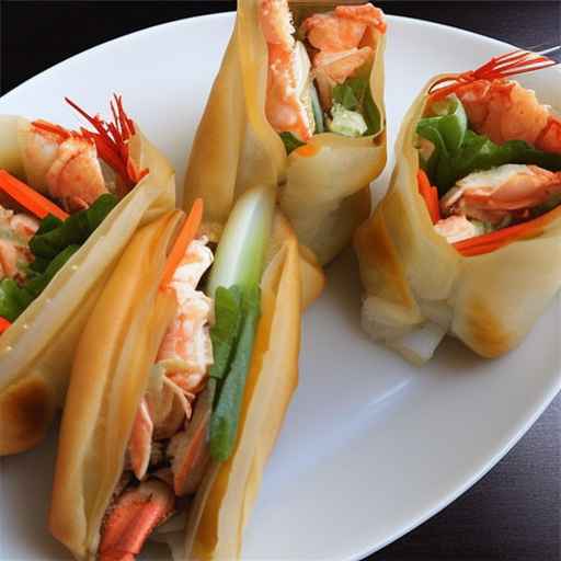 Lobster Egg Rolls