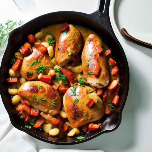 Louisiana Chicken and Andouille Sausage Skillet