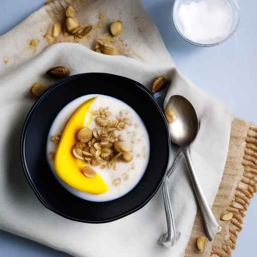 Mango and Cardamom Porridge with Buckwheat