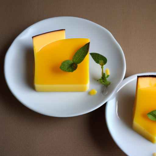 Mango Pudding (Flan de Mango)