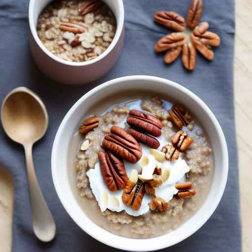 Maple and Pecan Porridge with Buckwheat