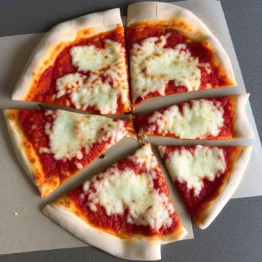 Margherita folded pizza